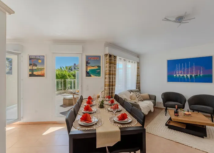 Le Jardin Secret By Golden Riviera Terrasses & Acces * Αντίμπ